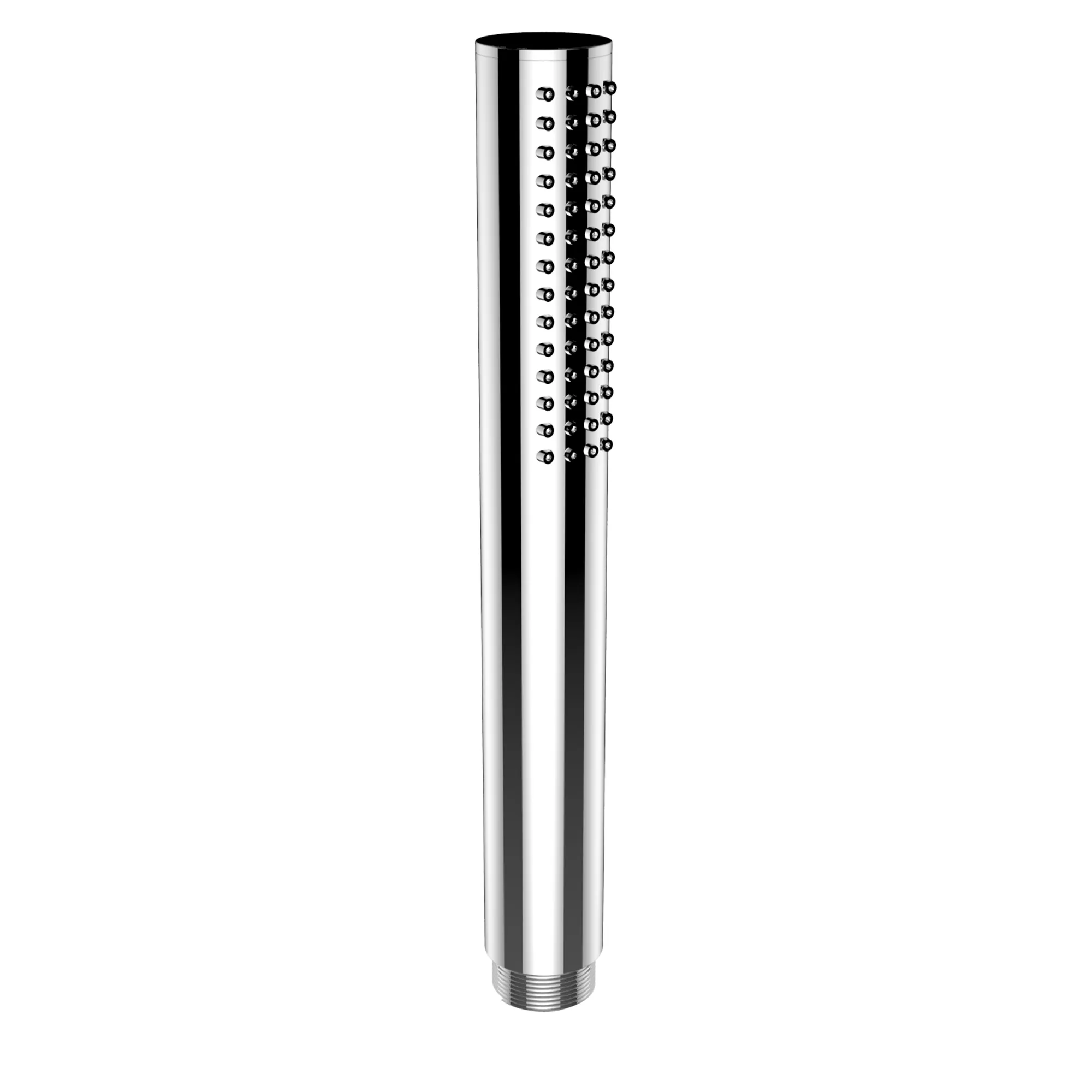Handbrause TwinStick, Ø25mm, PVD Edelstahl-Optik Vollmetall Brausestrahl: Rainspray Mit RubiClean Selbstreinigender Strahlformer Verkalkungsarm Durchfluss: 8.5 l/min (3 bar) Handbrause TwinStick, Ø25mm, PVD Edelstahl-Optik Vollmetall Brausestrahl: Rainspray Mit RubiClean Selbstreinigender Strahlformer Verkalkungsarm Durchfluss: 8.5 l/min (3 bar)