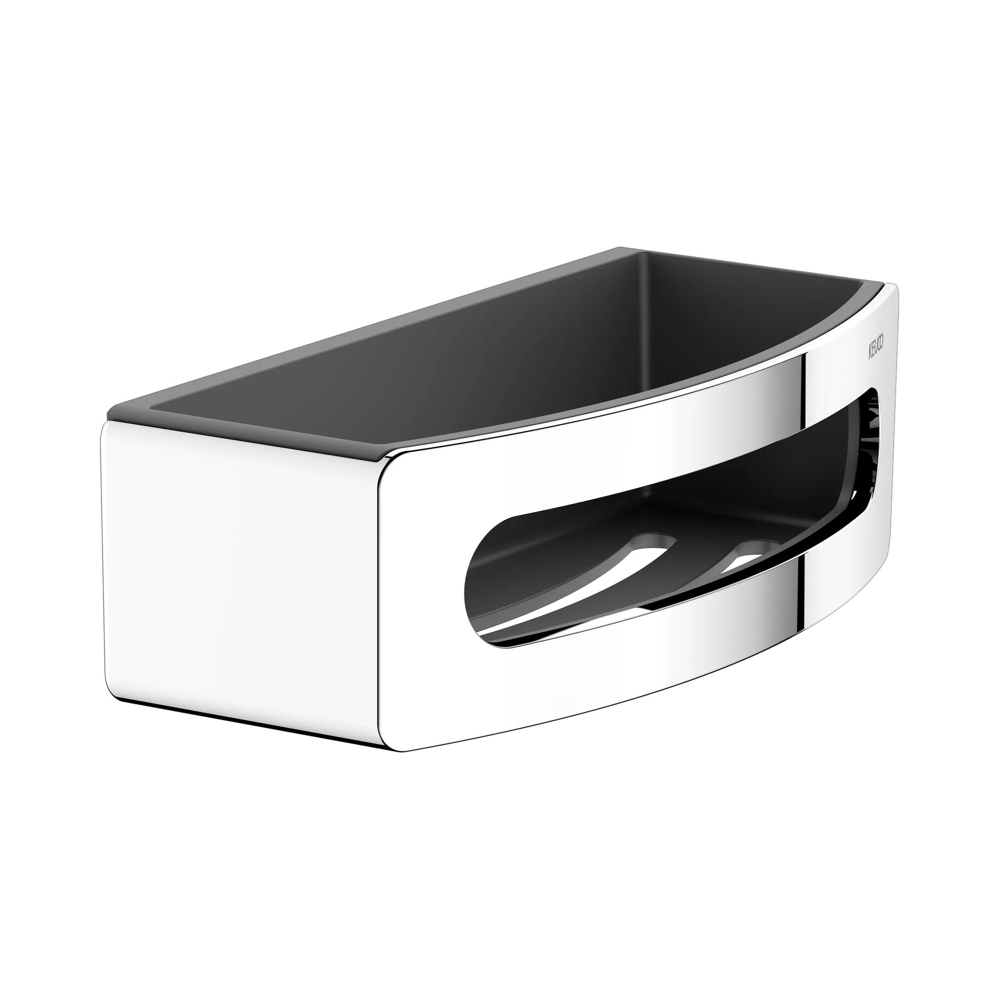 Elegance 11658010001 Duschkorb Kunststoff-Einsatz anthrazit verchromt Elegance 11658010001 Duschkorb Kunststoff-Einsatz anthrazit verchromt