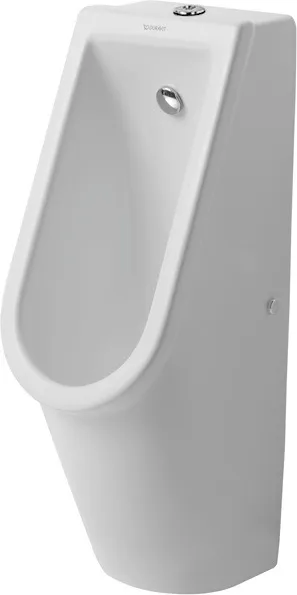 Urinal Starck 3, Zulauf von oben rimless, ohne Fliege, weiß Urinal Starck 3, Zulauf von oben rimless, ohne Fliege, weiß