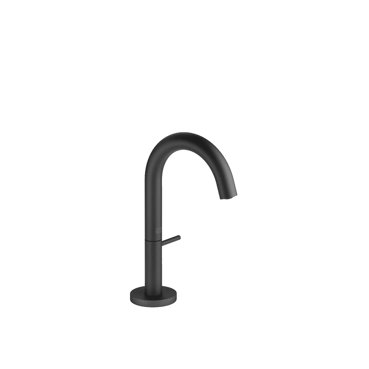 Dornbracht META Standventil Kaltwasser, schwarz matt, Ausladung 123 mm, Armaturenhöhe 232 mm, Bohrungsdurchmesser 35 mm, Anschluss 1/2", Rosetten-