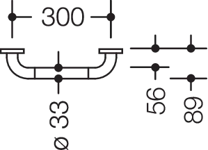 HEWI Haltegriff „Serie 801“ in Senfgelb