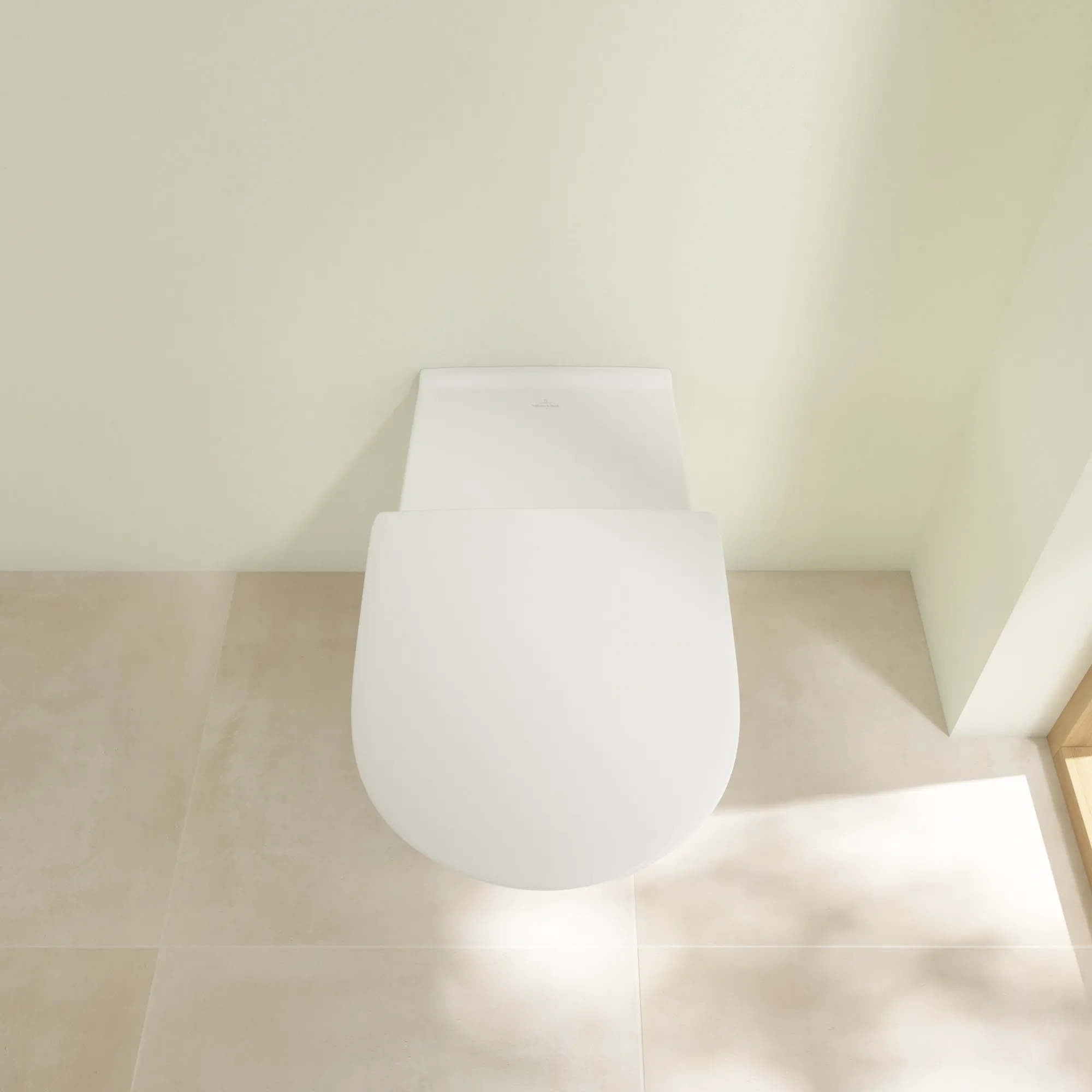 Wand-Tiefspül-WC Combi-Pack DirectFlush „ViCare“ mit Klappgriff „ViCare Funktion“ 36 × 34,4 × 70 cm in Weiß Alpin, ohne Spülrand Wand-Tiefspül-WC Combi-Pack DirectFlush „ViCare“ mit Klappgriff „ViCare Funktion“ 36 × 34,4 × 70 cm in Weiß Alpin, ohne Spülrand