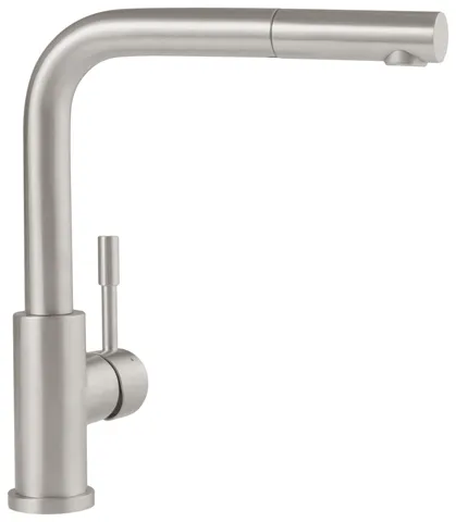 Villeroy & Boch Küchenarmatur „Steel Shower Niederdruck“ Ausladung 232 mm