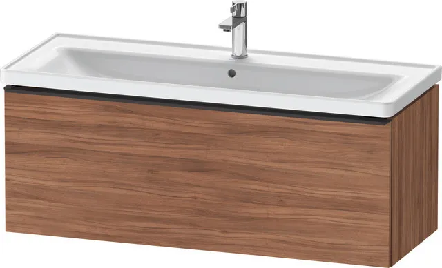 Duravit Waschtischunterschrank wandhängend „D-Neo“ 118,4 × 44 × 45,2 cm in Nussbaum Natur Duravit Waschtischunterschrank wandhängend „D-Neo“ 118,4 × 44 × 45,2 cm in Nussbaum Natur