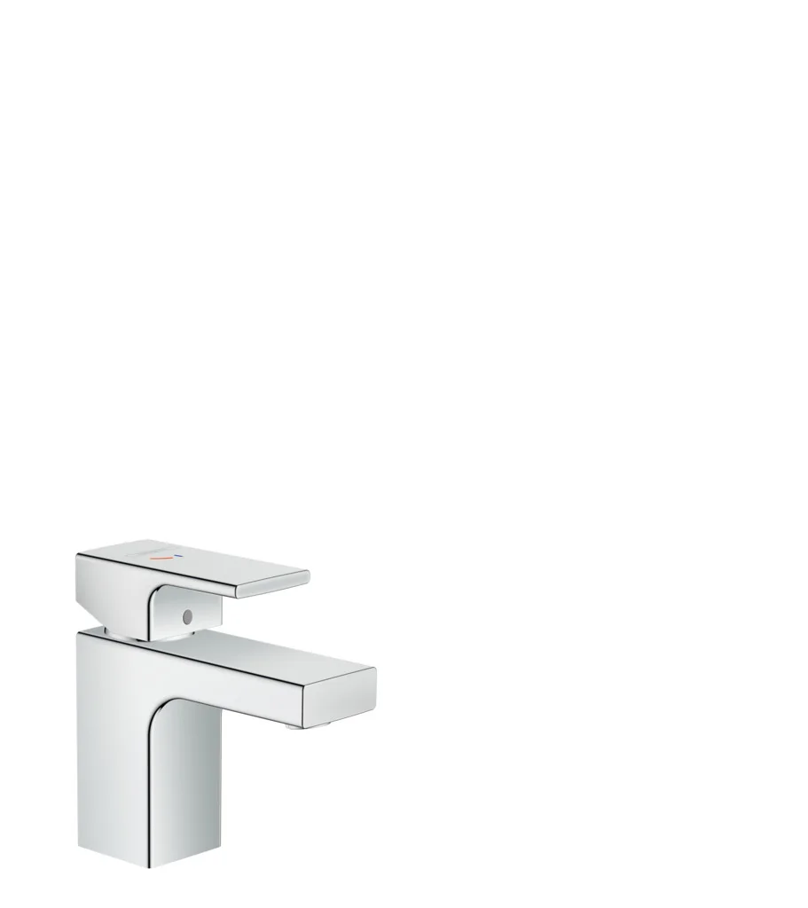 Hansgrohe Vernis Shape Einhebel-Waschtischmischer 70 CoolStart Chrom, Ausladung 89 mm, Auslaufhöhe 71 mm, Keramikmischsystem, isolierte Wasserführung Hansgrohe Vernis Shape Einhebel-Waschtischmischer 70 CoolStart Chrom, Ausladung 89 mm, Auslaufhöhe 71 mm, Keramikmischsystem, isolierte Wasserführung