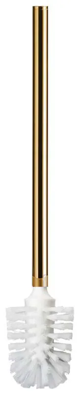 new waves Bürstengarnitur Ersatzbürste mit Stiel, gold