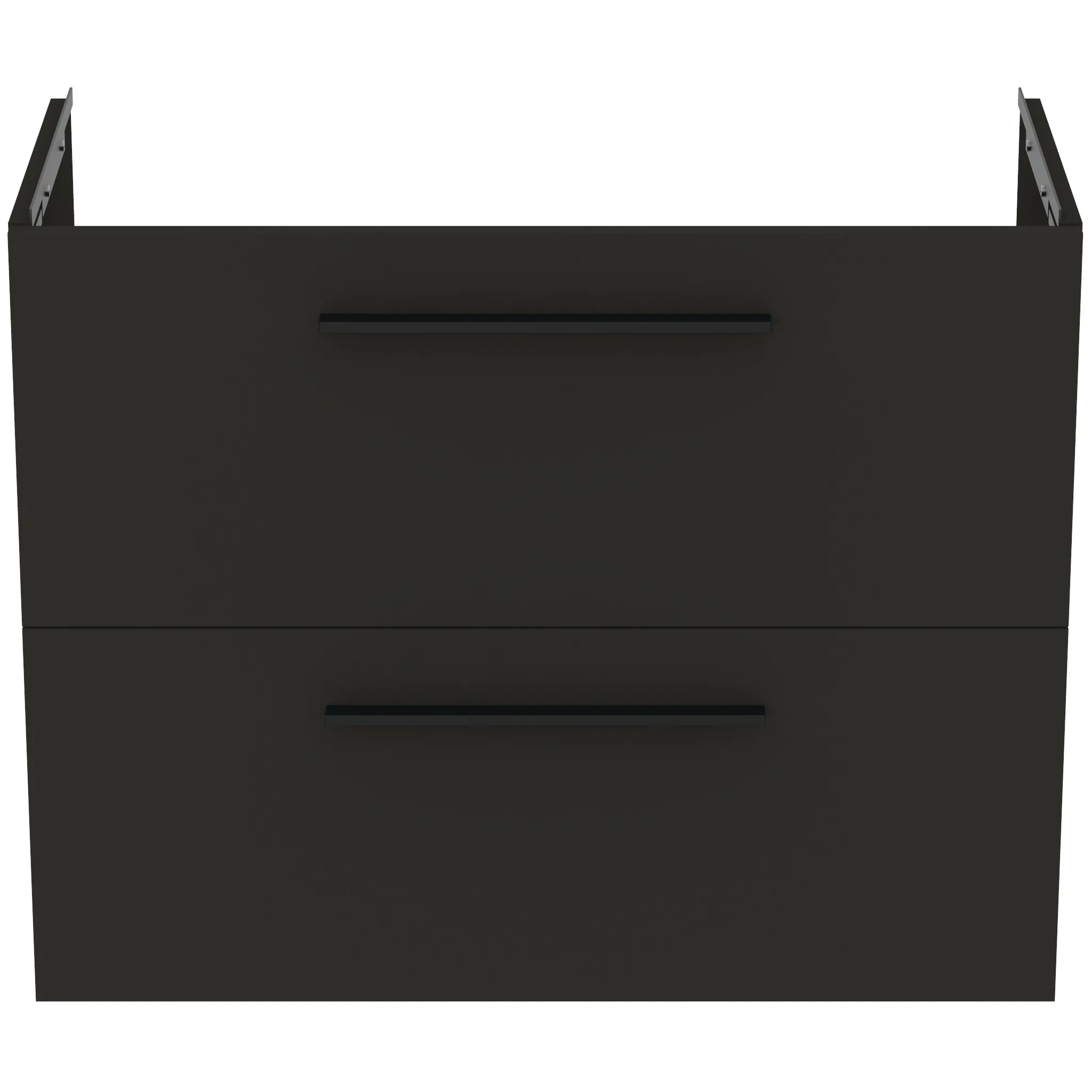 Ideal Standard Möbelwaschtischunterschrank i.life S 2 Auszüge 800x375x630mm Carbongrau matt Ideal Standard Möbelwaschtischunterschrank i.life S 2 Auszüge 800x375x630mm Carbongrau matt