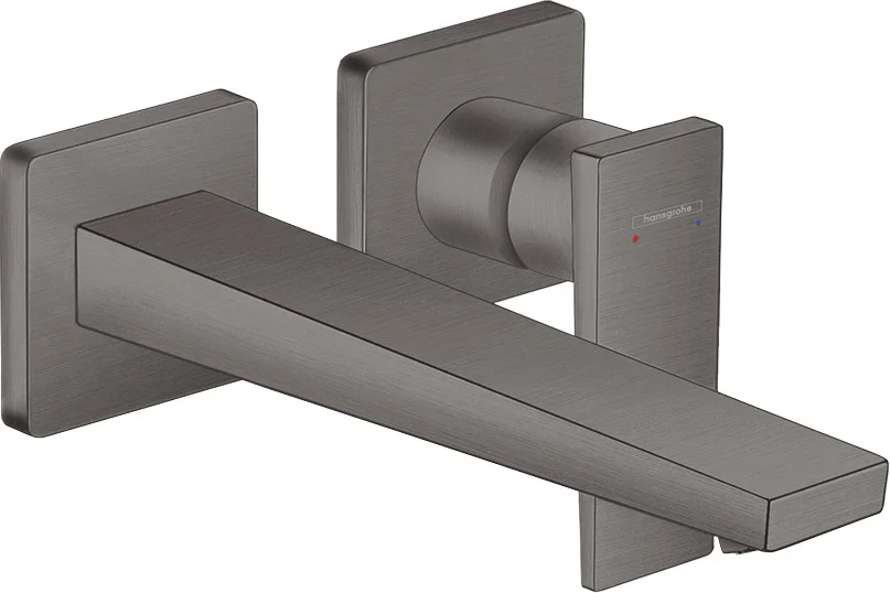 Hansgrohe Metropol Einhebel-Waschtischmischer Unterputz, Brushed Black Chrome, Ausladung 225 mm Hansgrohe Metropol Einhebel-Waschtischmischer Unterputz, Brushed Black Chrome, Ausladung 225 mm