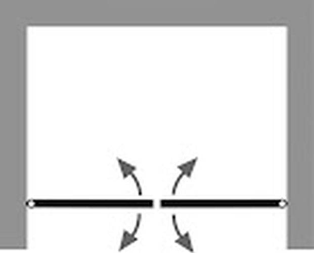 HSK teilgerahmte Pendeltür „Exklusiv 2.0“ für Nische Glas Klar hell, Profile Schwarz-matt, B: 800 mm H: 2000 mm HSK teilgerahmte Pendeltür „Exklusiv 2.0“ für Nische Glas Klar hell, Profile Schwarz-matt, B: 800 mm H: 2000 mm