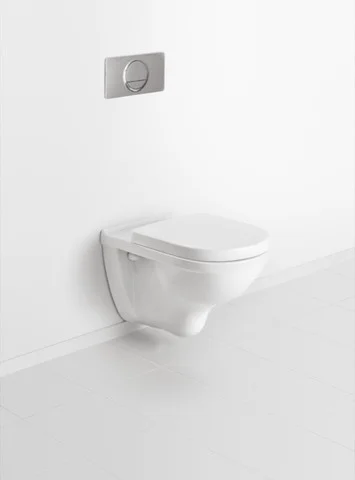 Villeroy & Boch O.novo Tiefspül-WC spülrandlos 360x560mm Oval wandhängend Weiß Alpin Villeroy & Boch O.novo Tiefspül-WC spülrandlos 360x560mm Oval wandhängend Weiß Alpin