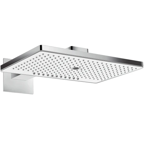 Kopfbrause Rainmaker Select 460 3jet EcoSmart weiss/chrom mit Brausearm 450mm Kopfbrause Rainmaker Select 460 3jet EcoSmart weiss/chrom mit Brausearm 450mm