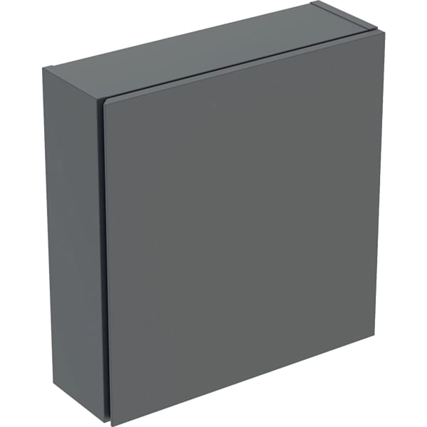 Geberit Hängeschrank quadratisch, 1 Tür, lava matt, 45 x 46,7 x 15 cm, für Geberit ONE/Acanto/iCon/VariForm