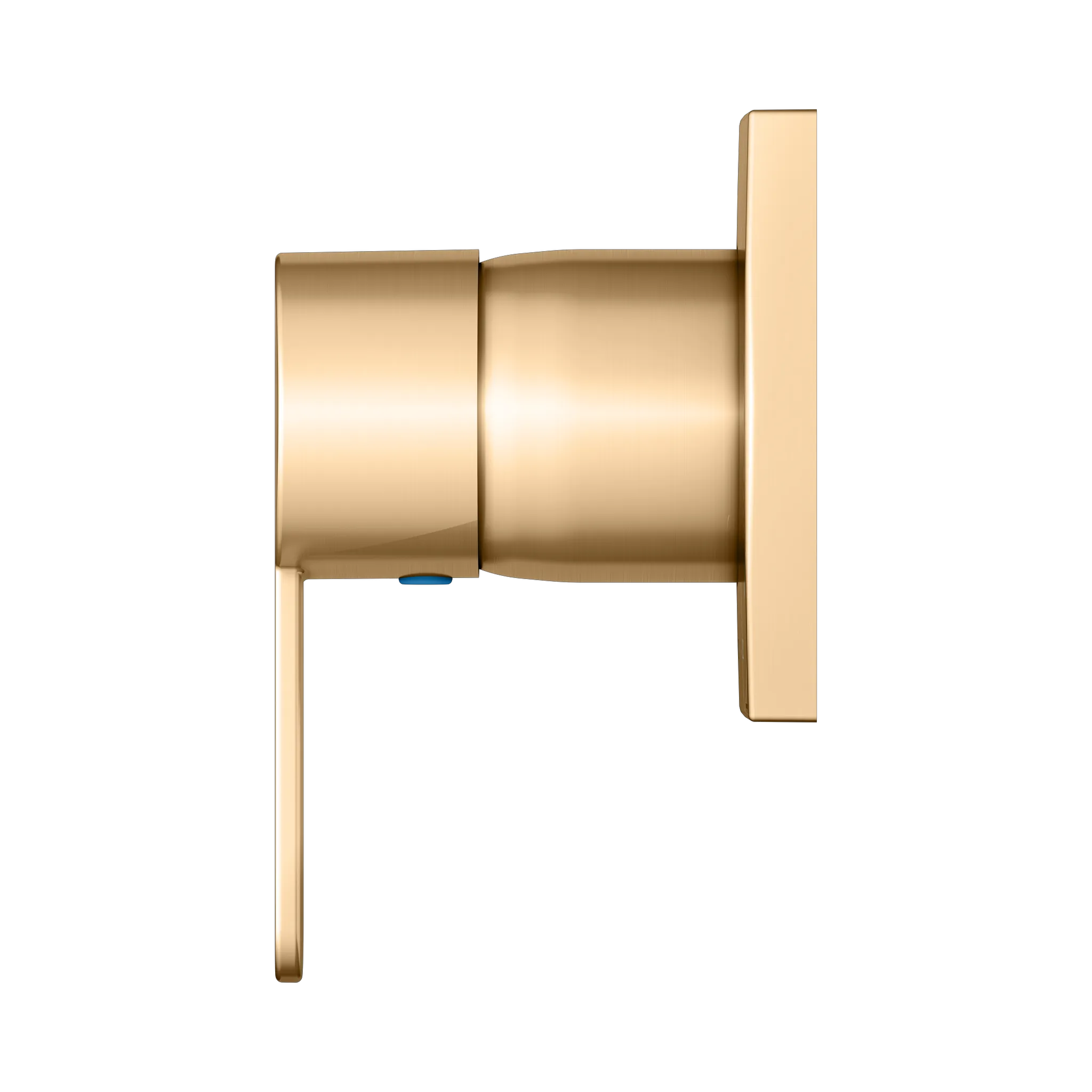 KEUCO IXMO Einhebelmischer Unterputz IXMO Flat mit eckiger Rosette/IXMO Flat Messing gebürstet