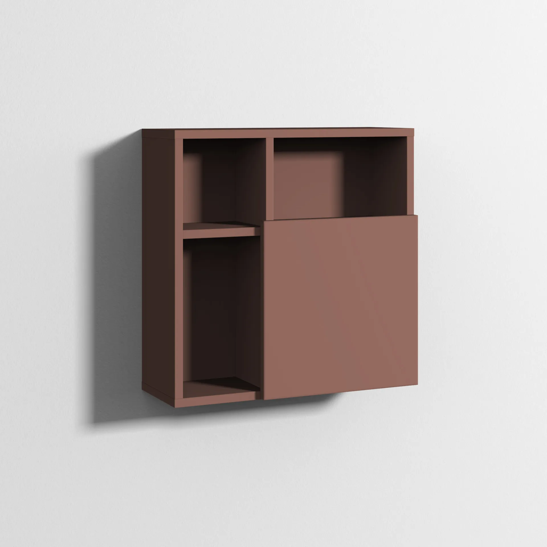 Würfelschrank 3way (BP552) 510x510x197 Graphit-Matt