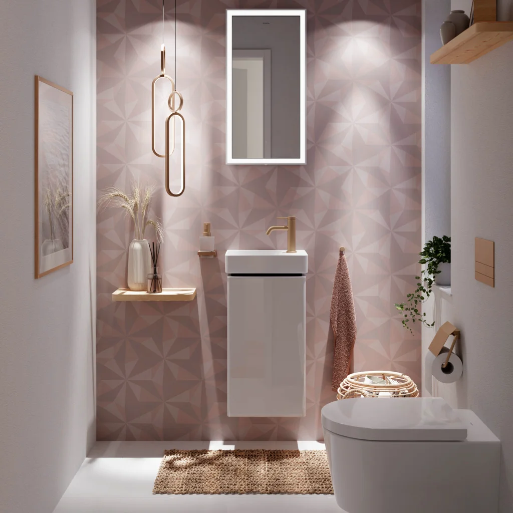 Hansgrohe Xarita E Spiegel 360/50 mit LED-Beleuchtung, IR-Sensor, Mattweiß