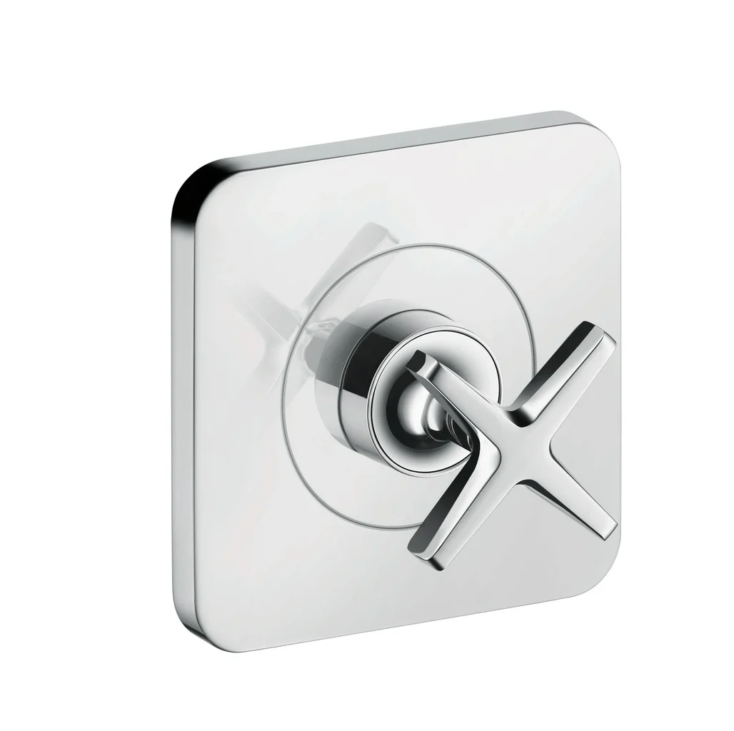 Hansgrohe AXOR ShowerSolutions Absperrventil Unterputz DN15, Anschluss links/rechts, Durchfluss 55 l/min, schallentkoppelt
