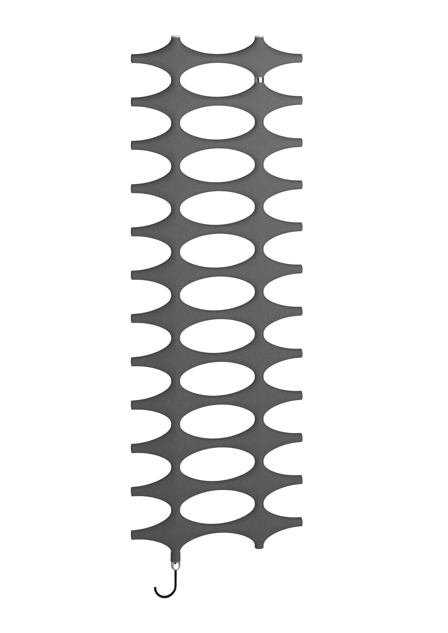 Kermi Design-Elektroheizkörper „Ideos®-E“ 50,8 × 152,6 cm in Graphit Metallic