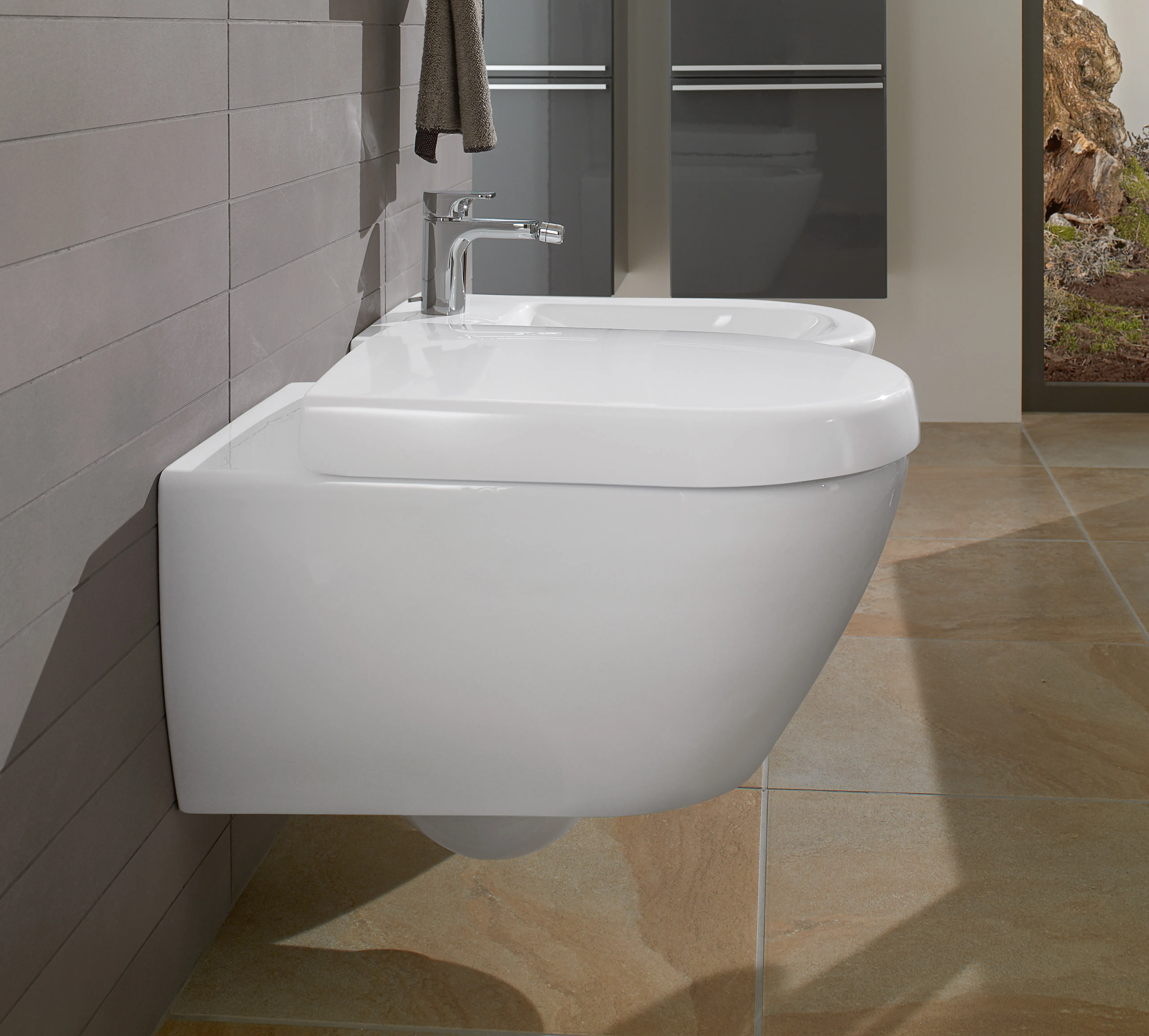 Villeroy & Boch Bidet „Subway 2.0“, Befestigung verdeckt, mit Hahnlochbohrung 370 × 565 × 280 mm in Weiß Alpin Villeroy & Boch Bidet „Subway 2.0“, Befestigung verdeckt, mit Hahnlochbohrung 370 × 565 × 280 mm in Weiß Alpin