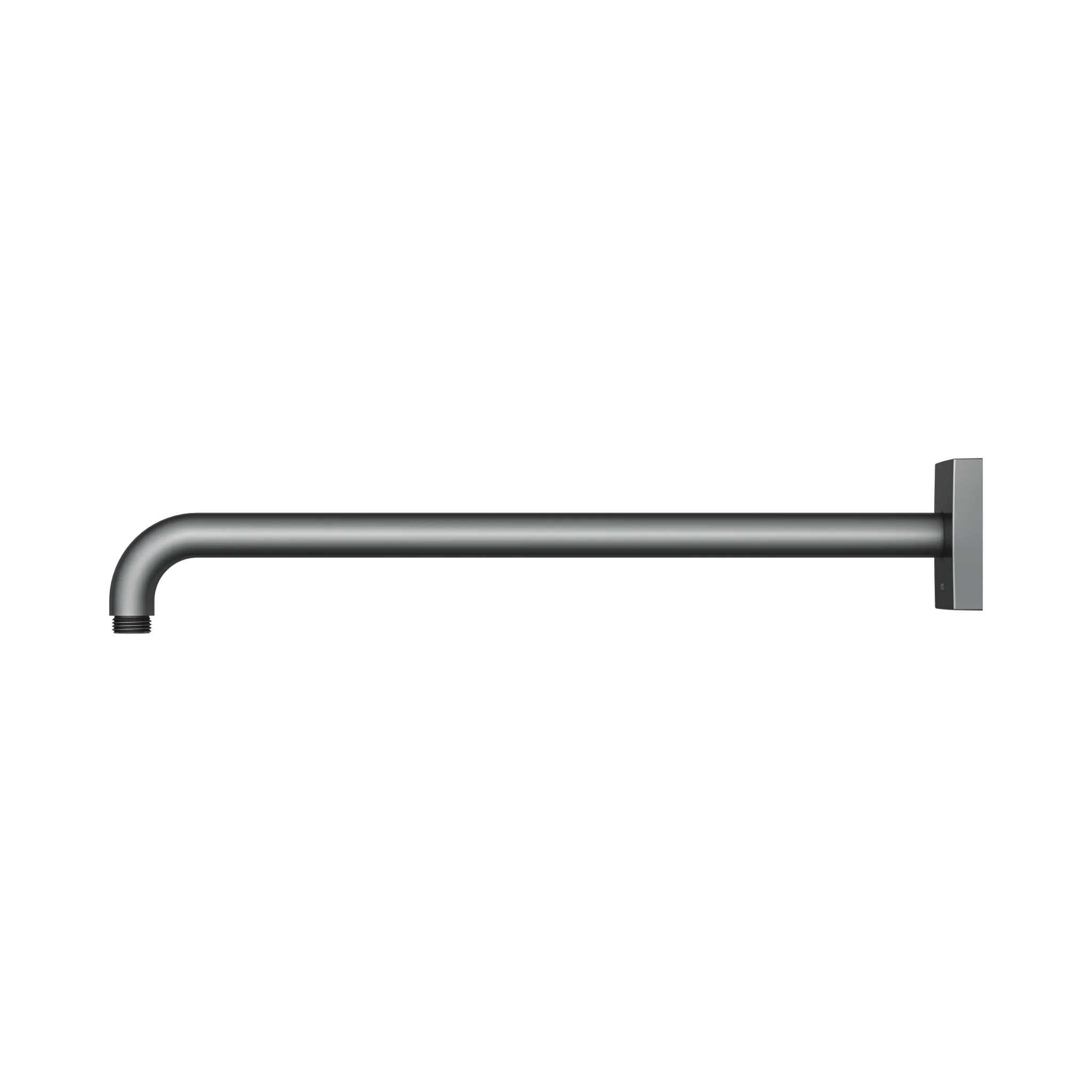 KEUCO Brausearm Wandmontage eckig Ausladung 450 mm Schwarzchrom gebürstet KEUCO Brausearm Wandmontage eckig Ausladung 450 mm Schwarzchrom gebürstet