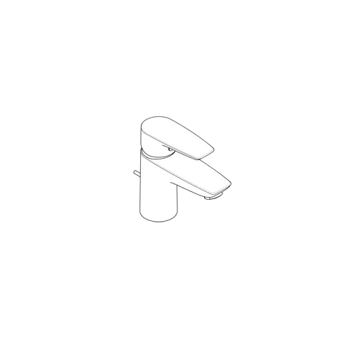 Kludi PURE&SOLID Waschtisch-Einhandmischer 75 DN 15, chrom, 3,8 l/min, Metallablaufgarnitur, DVGW-zugelassen Kludi PURE&SOLID Waschtisch-Einhandmischer 75 DN 15, chrom, 3,8 l/min, Metallablaufgarnitur, DVGW-zugelassen