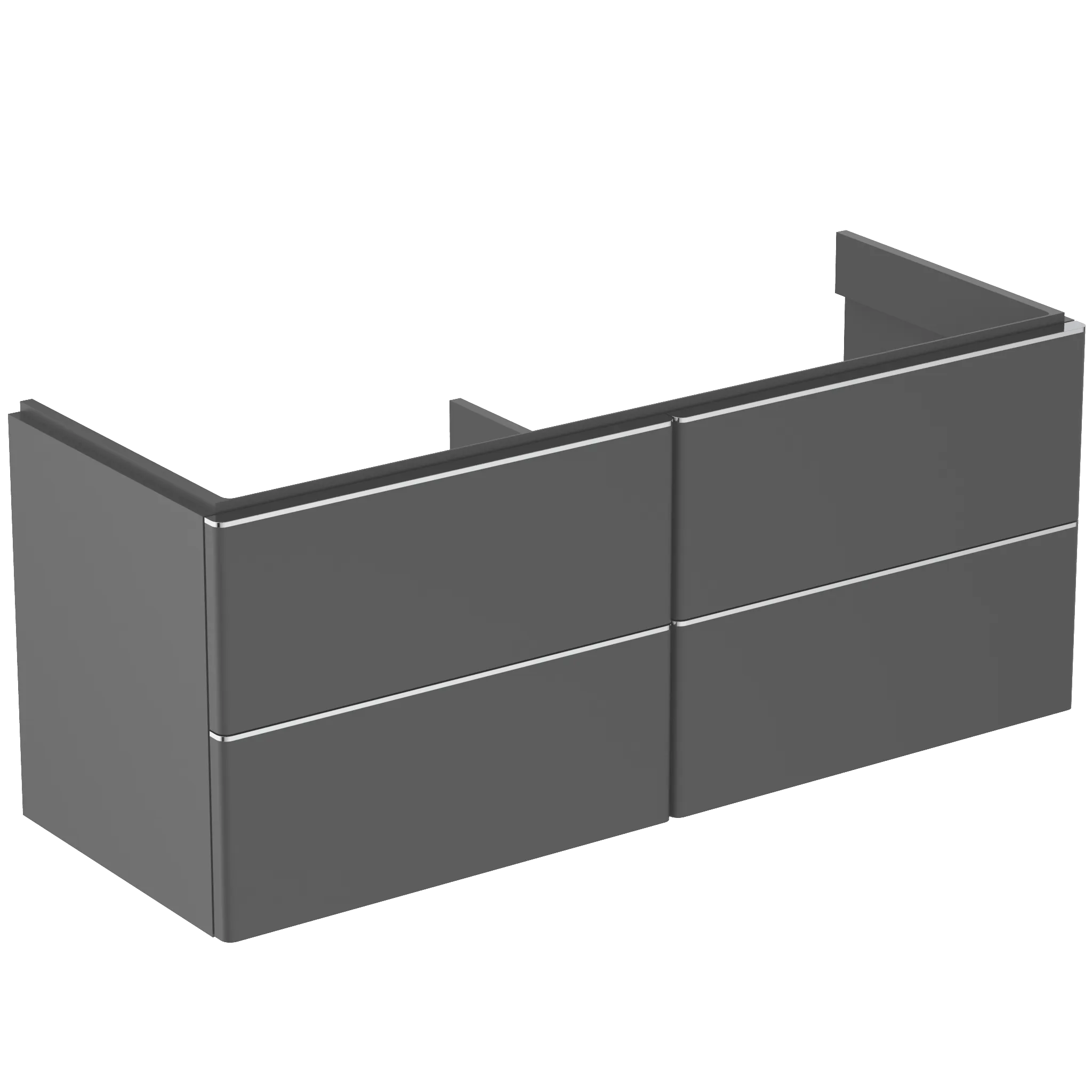 Ideal Standard Adapto Auszugsfront, Anthrazit matt lackiert, 1.210 mm für Waschtischunterschrank