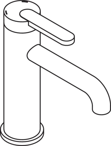 HEWI Einhebel-Waschtischmischer AQ477, System-Armaturen, pulverbeschichtet in Schwarz tiefmatt mit farbigem Griffelement Senfgelb, Höhe 172 mm, Ausladung 130 mm, Durchfluss 5 l/min, Keramikkartusche K-35OP, druckfest bis 35 bar, Geräuscharme Klasse 1 HEWI Einhebel-Waschtischmischer AQ477, System-Armaturen, pulverbeschichtet in Schwarz tiefmatt mit farbigem Griffelement Senfgelb, Höhe 172 mm, Ausladung 130 mm, Durchfluss 5 l/min, Keramikkartusche K-35OP, druckfest bis 35 bar, Geräuscharme Klasse 1