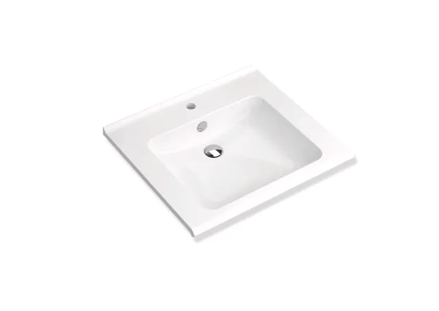 HEWI Waschtisch PG87, modular, Mineralguss, alpinweiß, 650x550mm HEWI Waschtisch PG87, modular, Mineralguss, alpinweiß, 650x550mm