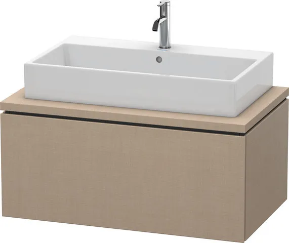 Duravit Waschtischunterschrank wandhängend „L-Cube“ 92 × 40 × 54,7 cm Leinen Duravit Waschtischunterschrank wandhängend „L-Cube“ 92 × 40 × 54,7 cm Leinen