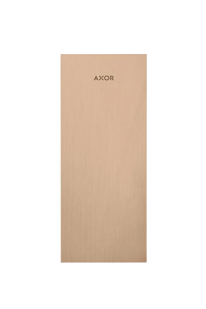 Hansgrohe AXOR MyEdition Platte 245 mm Metall Brushed Red Gold abnehmbar