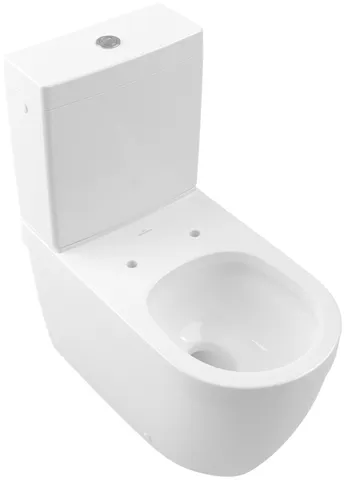 Stand-Tiefspül-WC für Kombination mit Spülkasten DirectFlush „Architectura“ 37 × 40 × 70 cm, ohne Spülrand, Abgang waagerecht