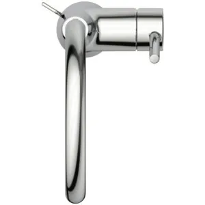 Waschtischarmatur Ceraline, mit hohem Auslauf, mit Ablaufgarnitur, Ausladung 160mm, Chrom Waschtischarmatur Ceraline, mit hohem Auslauf, mit Ablaufgarnitur, Ausladung 160mm, Chrom