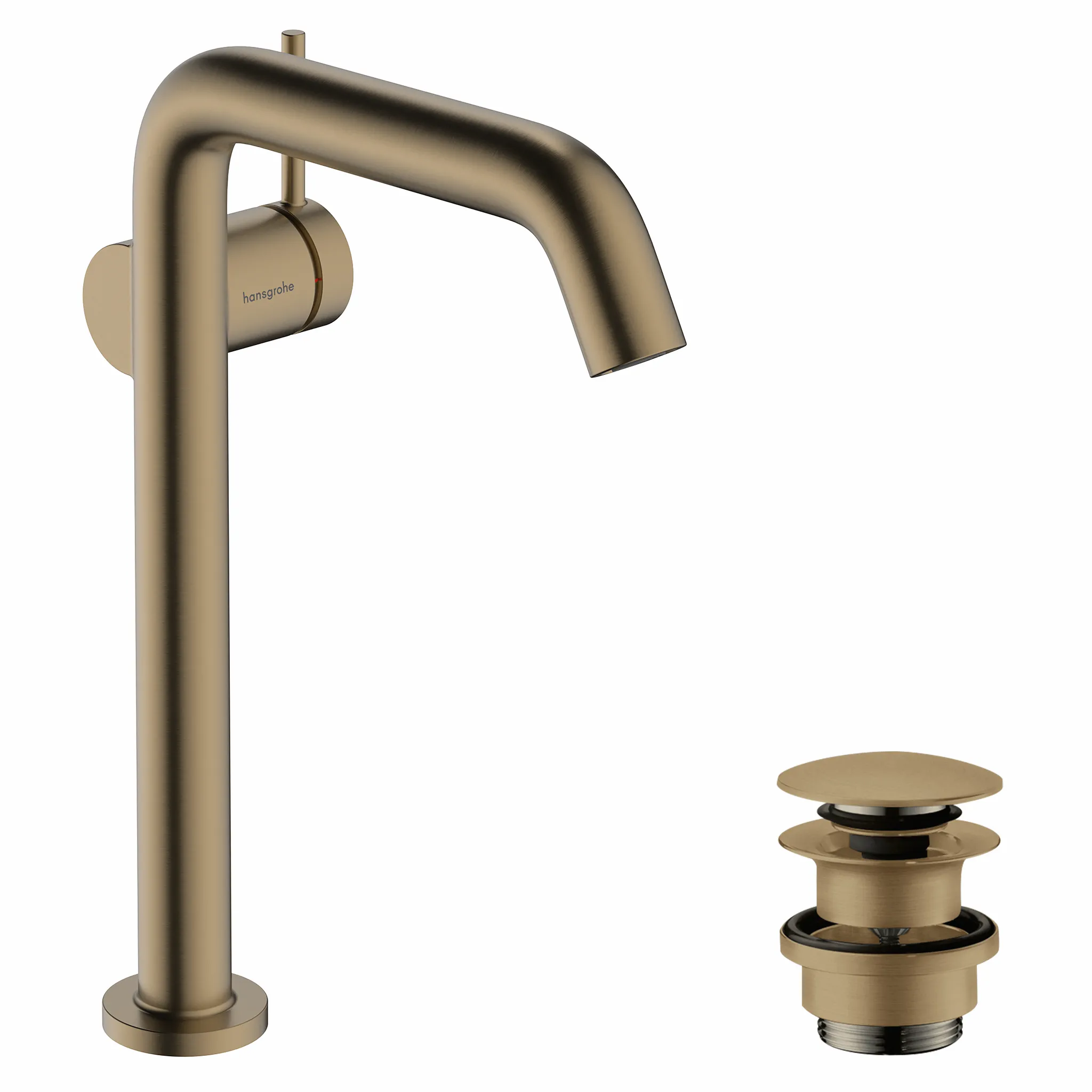 Hansgrohe Tecturis S Einhebel-Waschtischmischer 240 Fine CoolStart EcoSmart+ Brushed Bronze Hansgrohe Tecturis S Einhebel-Waschtischmischer 240 Fine CoolStart EcoSmart+ Brushed Bronze