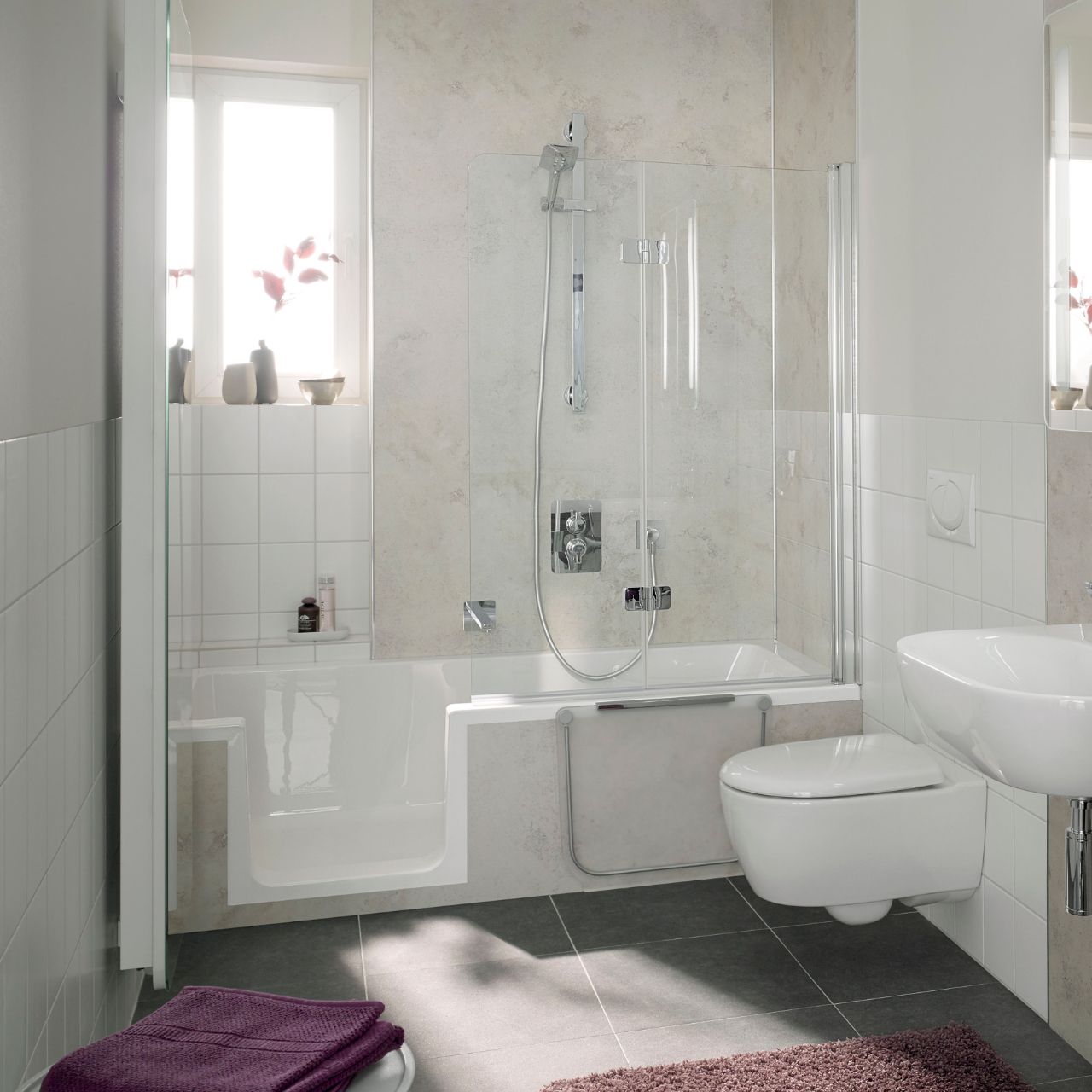 HSK Duschbadewanne „Dobla“ 160 × 75 cm HSK Duschbadewanne „Dobla“ 160 × 75 cm