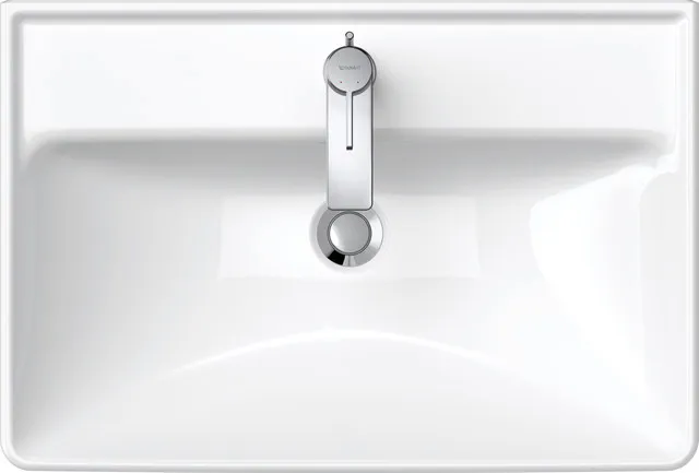 Wandwaschtisch „D-Neo“, mit Überlauf, Hahnlochposition mittig Wandwaschtisch „D-Neo“, mit Überlauf, Hahnlochposition mittig