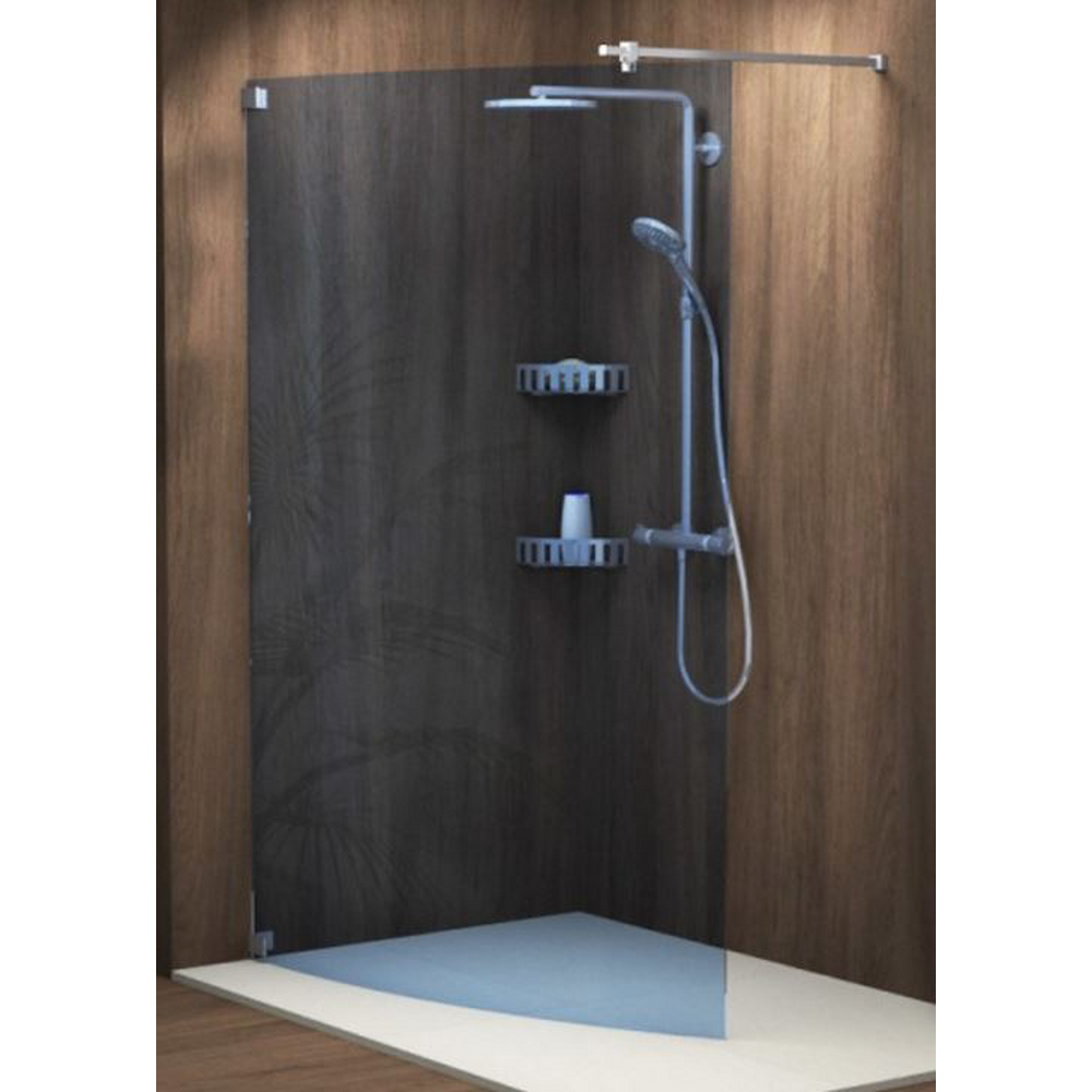 Sprinz Walk-In-Duschkabine Walk-In Freistehende Seitenwand gebogen Beschlag eckig „Inloop“ rahmenlos inkl. Haltestange B: 1200 mm H: 2100 mm T: 8 mm Sprinz Walk-In-Duschkabine Walk-In Freistehende Seitenwand gebogen Beschlag eckig „Inloop“ rahmenlos inkl. Haltestange B: 1200 mm H: 2100 mm T: 8 mm