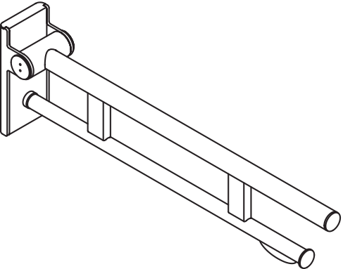 HEWI Stützklappgriff „System 900“