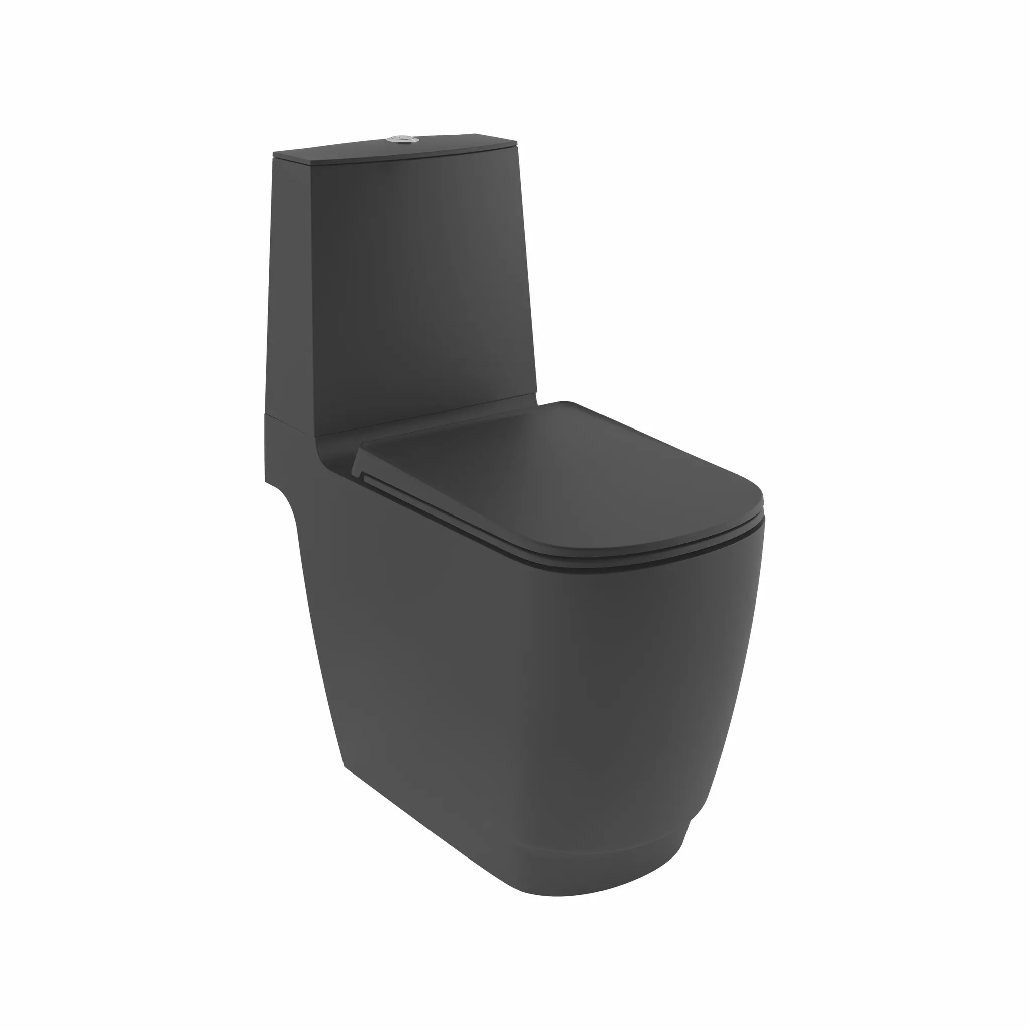 Kludi RESA S Spiralflush-Stand-WC, 68 cm, mattschwarz Kludi RESA S Spiralflush-Stand-WC, 68 cm, mattschwarz