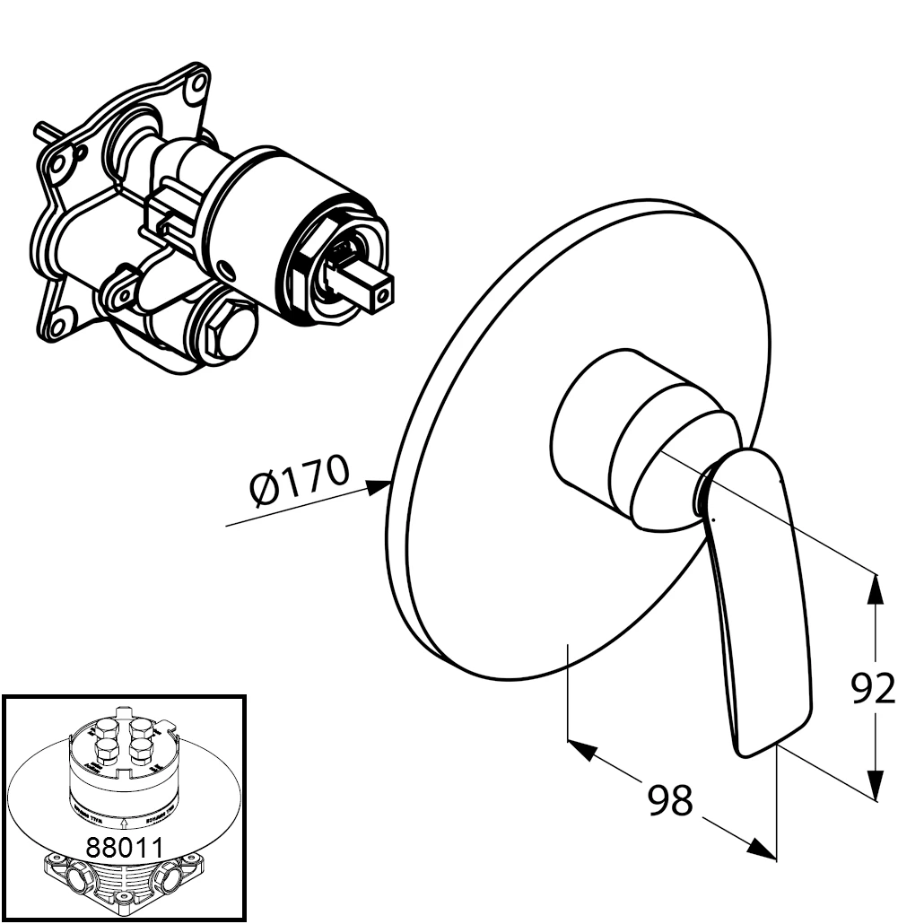 BALANCE UPBrauseEHM FeinbauSet mit Funktionseinheit chrom BALANCE UPBrauseEHM FeinbauSet mit Funktionseinheit chrom