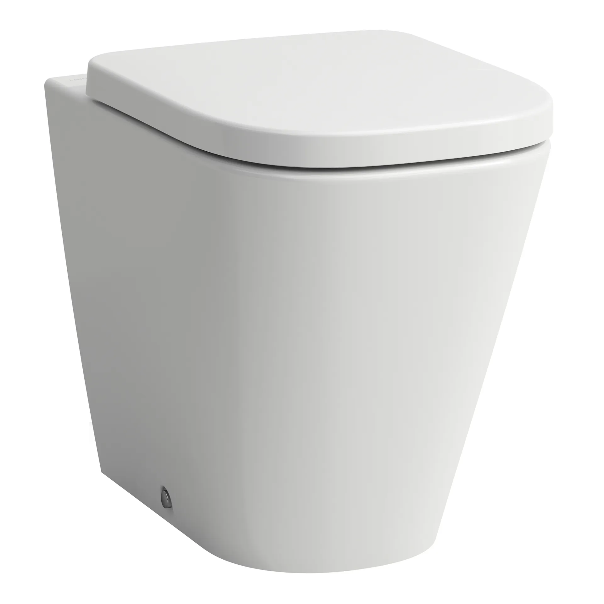 Laufen Stand-Tiefspül-WC Silent Flush „Meda“ 360 × 430 × 540 mm in Weiß, Abgang waagerecht, ohne Spülrand Laufen Stand-Tiefspül-WC Silent Flush „Meda“ 360 × 430 × 540 mm in Weiß, Abgang waagerecht, ohne Spülrand