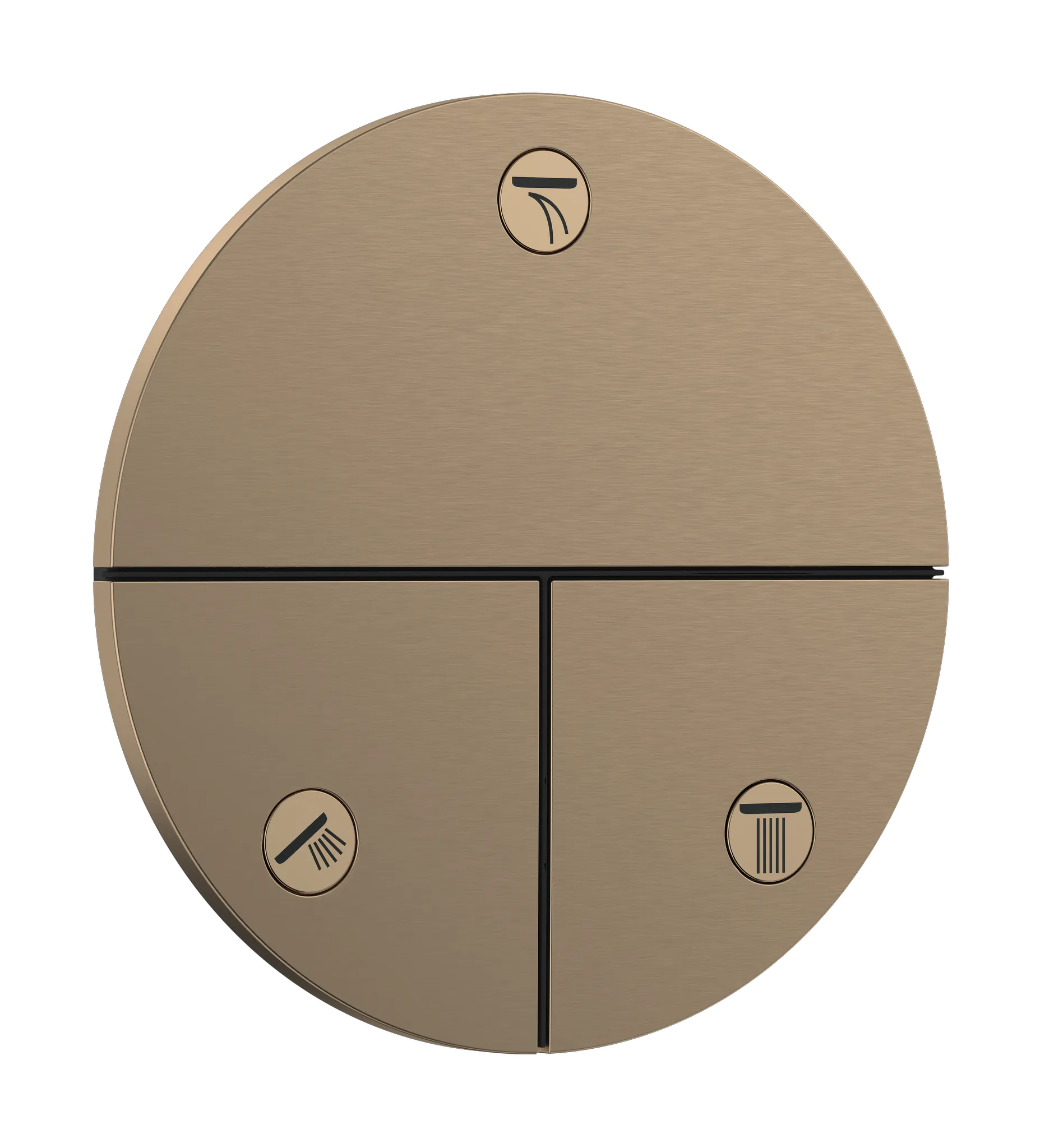 ShowerSelect Comfort S Ventil Unterputz für 3 Verbraucher Chrom ShowerSelect Comfort S Ventil Unterputz für 3 Verbraucher Chrom