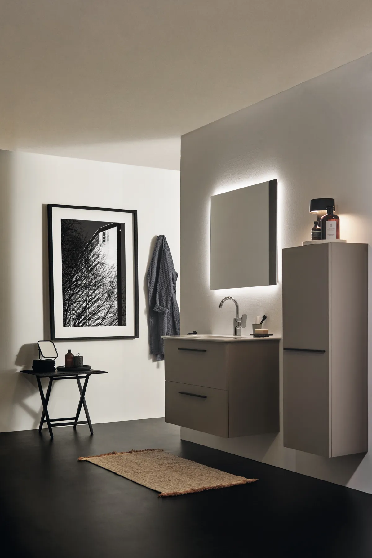 Ideal Standard Hochschrank „i.lifeA“ 40 × 120 × 30 cm Greige matt Ideal Standard Hochschrank „i.lifeA“ 40 × 120 × 30 cm Greige matt