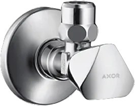 Hansgrohe AXOR Eckventil E-Design, Chrom, Anschlussmaße Eingang G 1/2, Abgang G 3/8