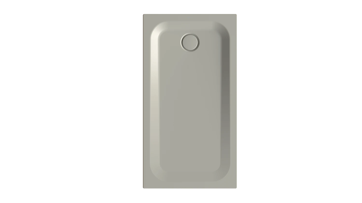 Bette rechteck Duschwanne „BetteUltra“ 1300 × 700 mm ohne Oberflächenbeschichtung, ohne Oberflächenveredelung, ohne Wannenträger, in Stone