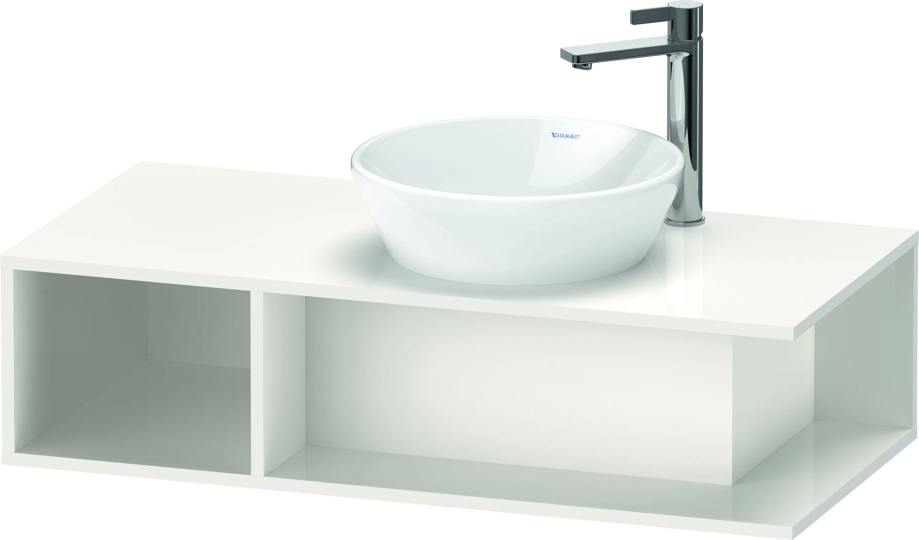 Duravit Waschtischunterschrank wandhängend „D-Neo“ 100 × 26 × 48 cm Weiß Hochglanz Duravit Waschtischunterschrank wandhängend „D-Neo“ 100 × 26 × 48 cm Weiß Hochglanz