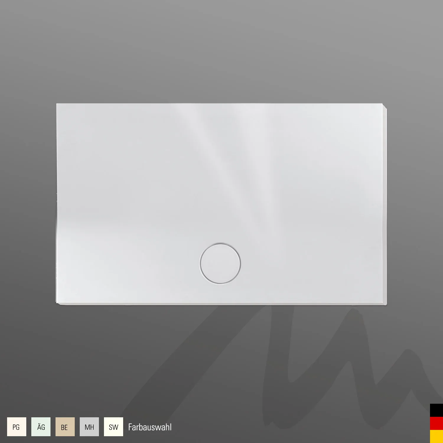 Mauersberger davisi Acryl-Duschflächen-Block davisi 120⁄75 1200x750x40, Farbgruppe: 2