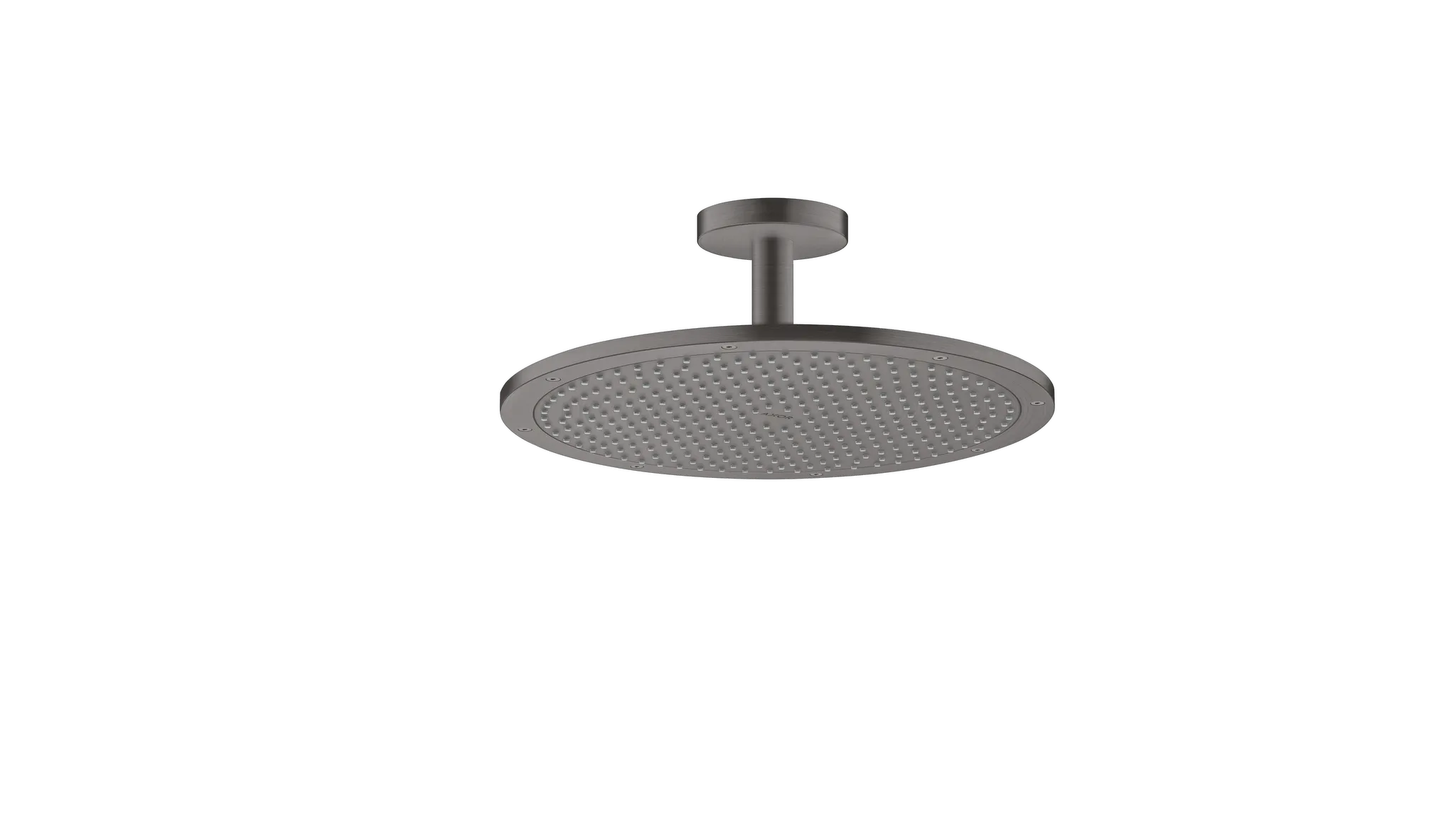 Hansgrohe AXOR ShowerSolutions Kopfbrause 350 1jet mit Deckenanschluss, Brushed Black Chrome Hansgrohe AXOR ShowerSolutions Kopfbrause 350 1jet mit Deckenanschluss, Brushed Black Chrome