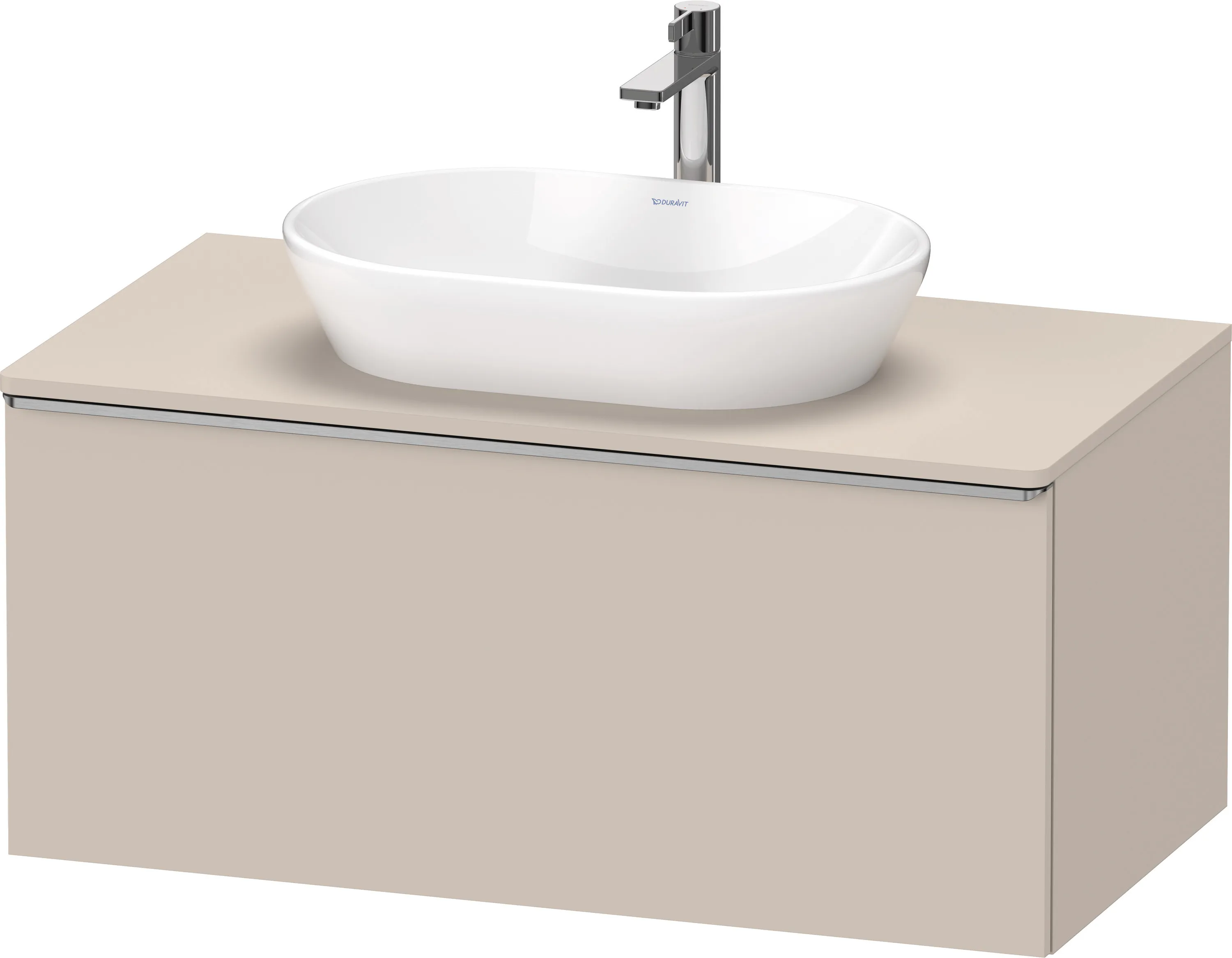 Duravit Waschtischunterschrank wandhängend „D-Neo“ 100 × 45,9 × 55 cm in Taupe Matt Duravit Waschtischunterschrank wandhängend „D-Neo“ 100 × 45,9 × 55 cm in Taupe Matt