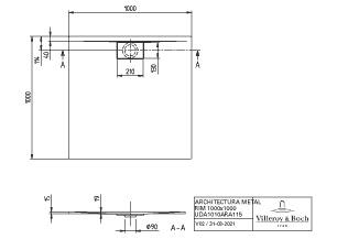 Duschwanne „Architectura MetalRim“ in weiß alpin (1 Stück) Duschwanne „Architectura MetalRim“ in weiß alpin (1 Stück)