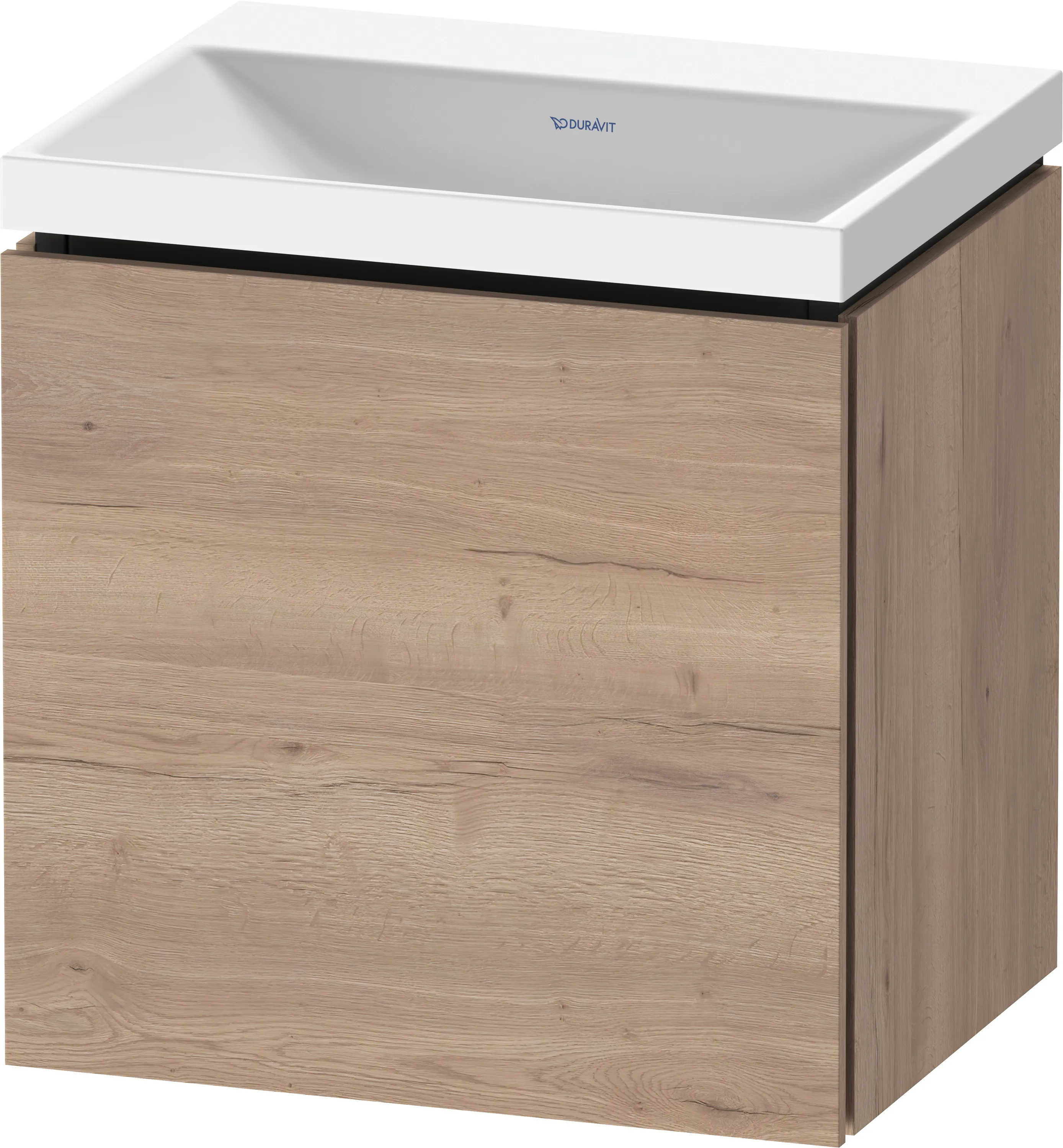 Duravit Möbelset c-shaped Set wandhängend wandhängend „L-Cube“ 45 × 48 × 35 cm Eiche Marmoriert
