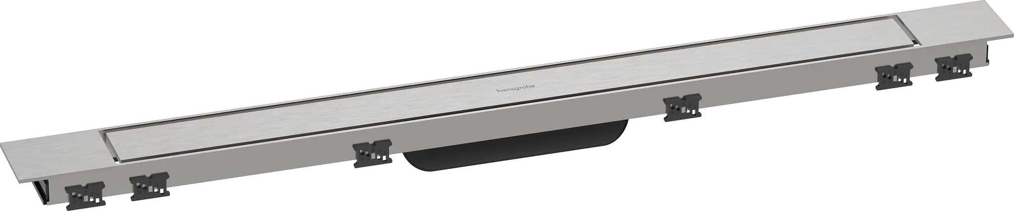 Hansgrohe RainDrain Match Plus Fertigset Duschrinne 800, Edelstahl gebürstet Hansgrohe RainDrain Match Plus Fertigset Duschrinne 800, Edelstahl gebürstet